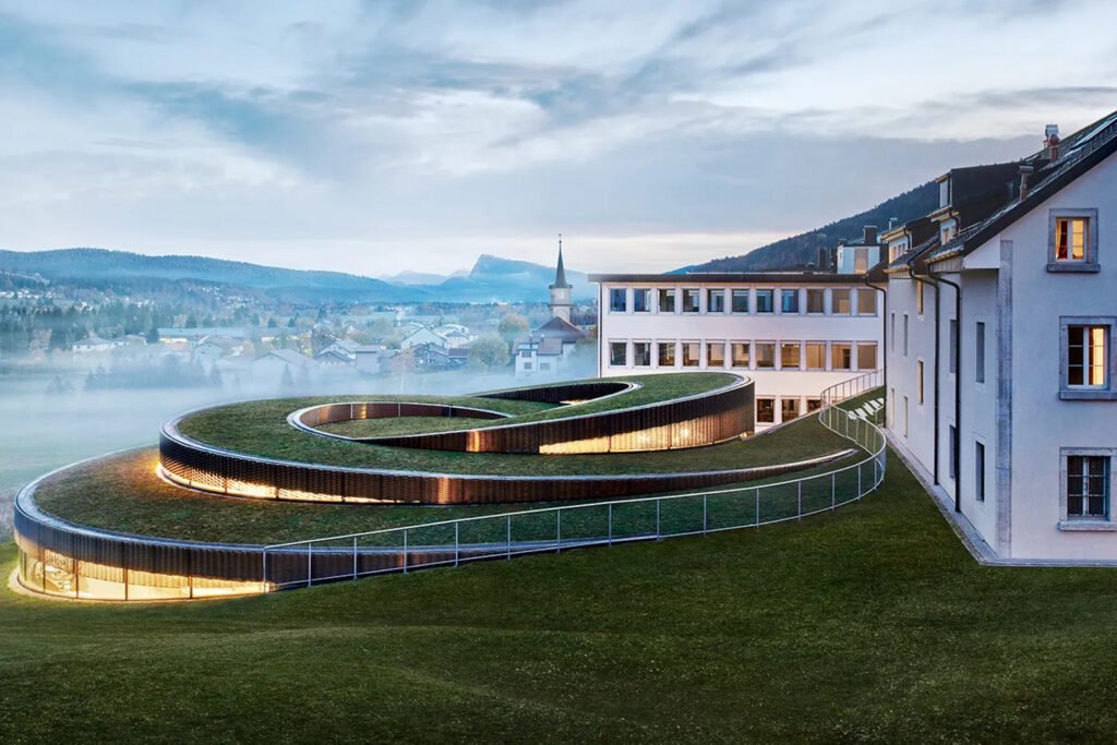 The Musée Atelier Audemars Piguet in Le Brassus, a shrine to one of the biggest watchmakers in Switzerland, Audemars Piguet.
